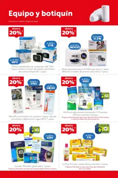 Nuevas ofertas de Farmacia San Pablo válidas en toda la República Mexicana desde el 17.08.2025. ¡Encuentra las mejores ofertas en Farmacia San Pablo - Catálogo Regreso a Clases! | Página: 7 | Productos: Termómetro, Agua, Monitor, Nebulizador