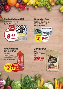 Dia ofertas - Pré-Visualização do folheto da loja Dia, válido de 20.04.2026 | Página: 5 | Produtos: Tira manchas, Manteiga, Queijo, Sal