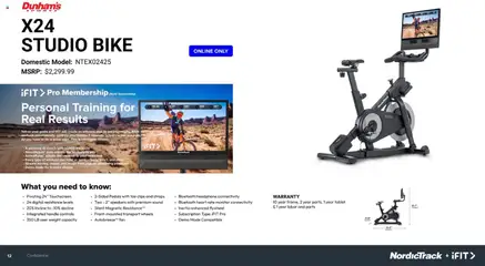 Preview of Dunham's Sports weekly ads valid from 20.11.2025 | Page: 12 | Products: Press, Tablet, Monitor, Weight