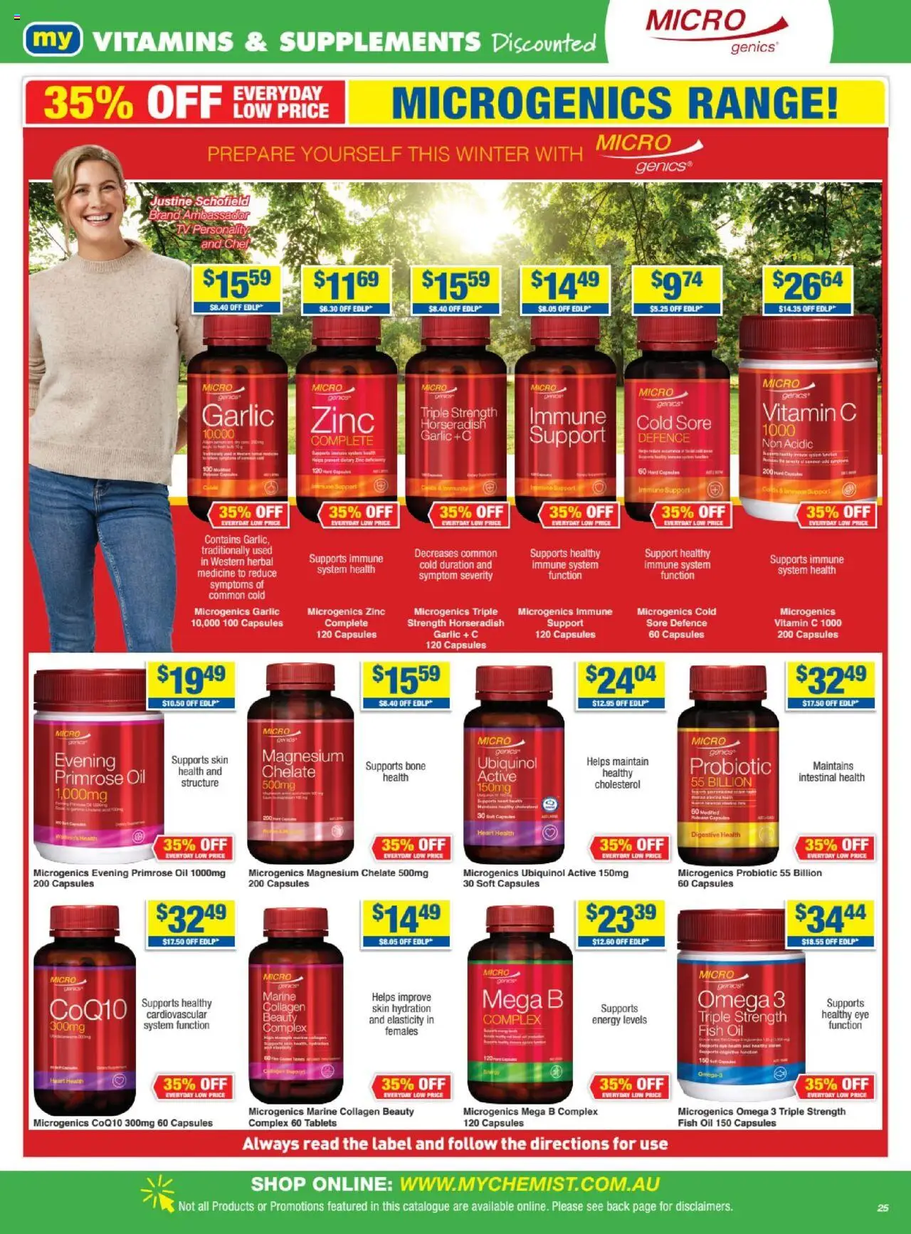 My Chemist catalogue - valid from 26.06.2025 | Page: 25 | Products: Fish, Tv, Fish oil, Collagen