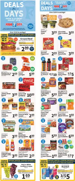 Preview of Food City weekly ads valid from 30.01.2026