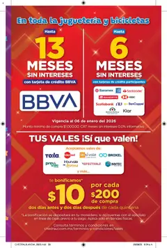 Vista previa de Chedraui - Folleto ChedrauiLandia, nuevo folleto de la tienda, válido en México a partir del 05.09.2025 | Página: 39 | Productos: Banco, Despensa, Té