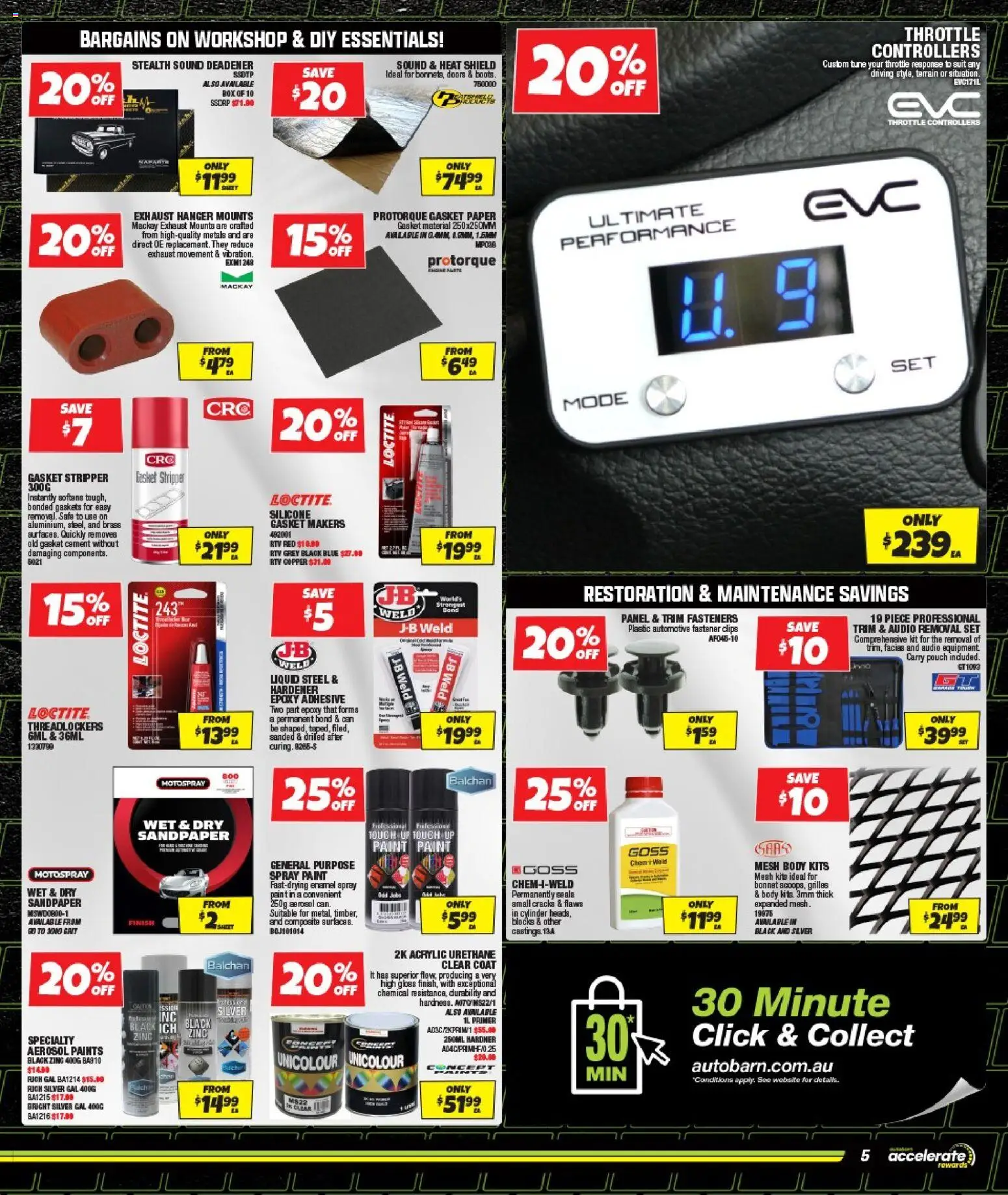 Autobarn catalogue - valid from 15.04.2026 | Page: 5 | Products: Coat, Suit, Clips, Zinc