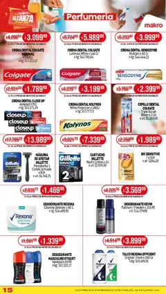 Vista previa Makro ofertas válido desde el 30.10.2025 | Página: 15 | Productos: Cepillo, Desodorante, Crema