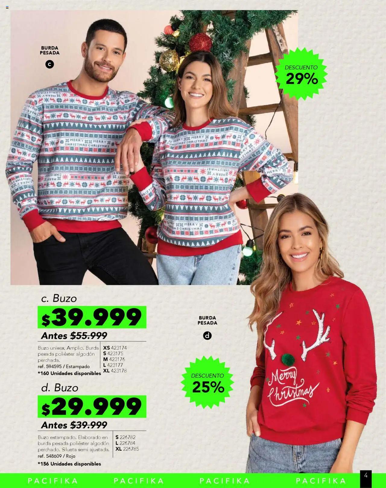 Pacifika revista - valida desde el 10.09.2025 | Página: 199 | Productos: Algodón, Buzo