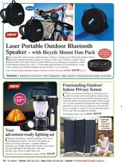 Preview of Innovations Catalogue Summer Gifting Made Easy - valid from 22.10.2025 | Page: 34 | Products: Clip, Phone, Usb, Stereo