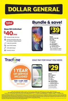 Preview of Dollar General weekly ads valid from 18.01.2026