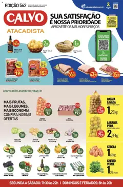 Calvo Atacadista - Ofertas da semana - Pré-Visualização do folheto da loja Calvo Atacadista, válido de 19.09.2025