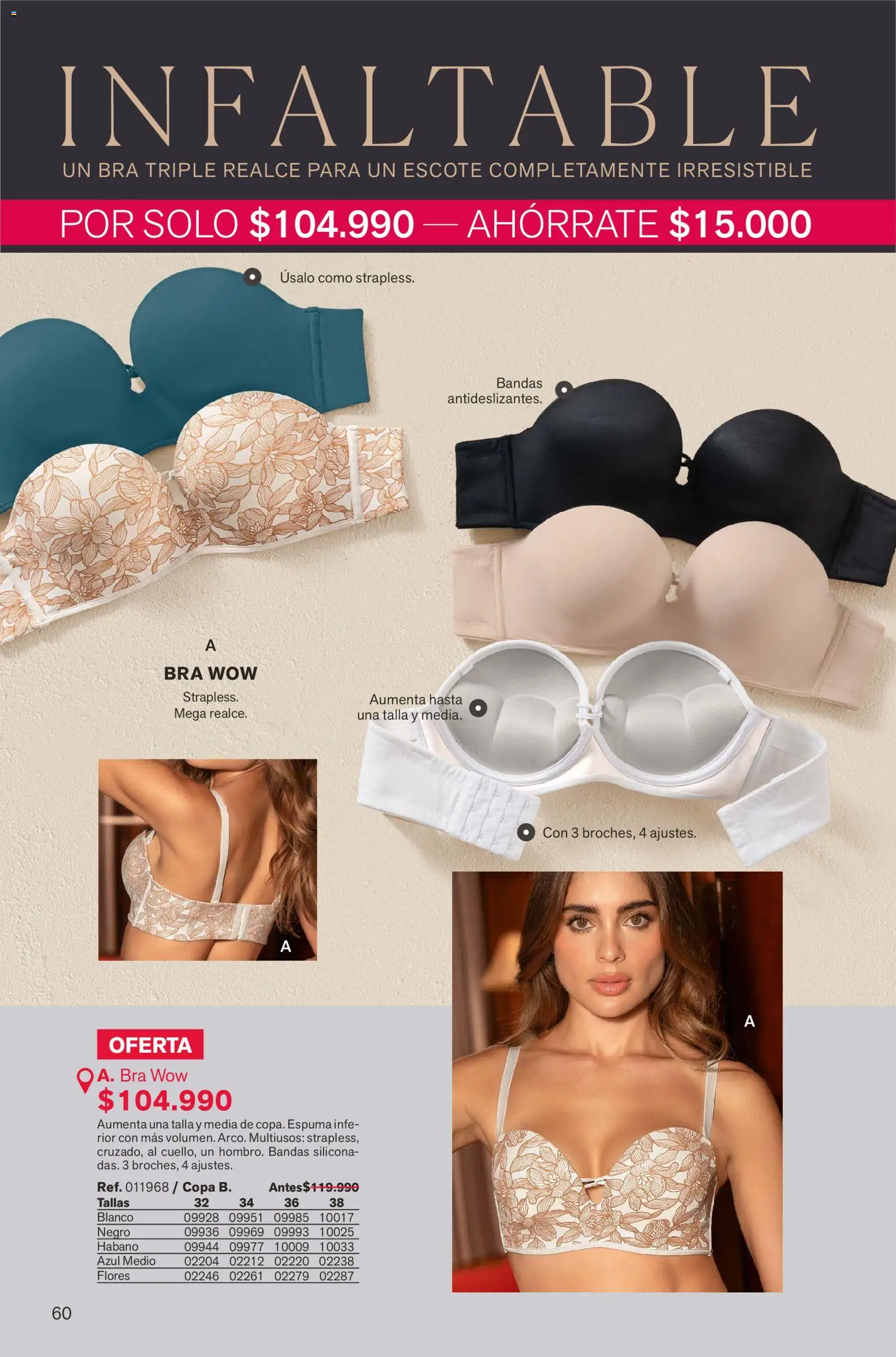 Leonisa revista - valida desde el 01.02.2026 | Página: 60 | Productos: Espuma