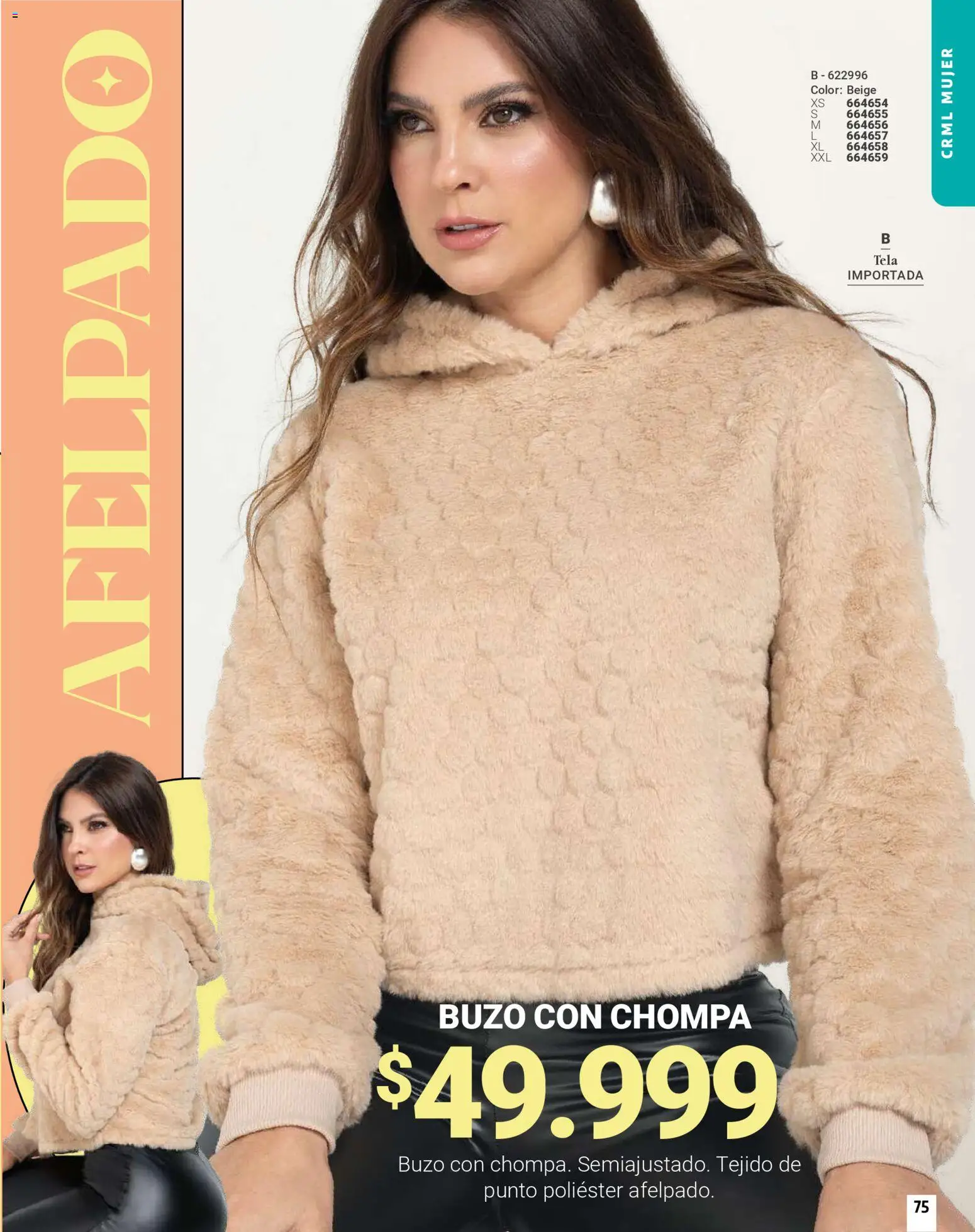 Carmel revista - valida desde el 01.03.2026 | Página: 75 | Productos: Buzo