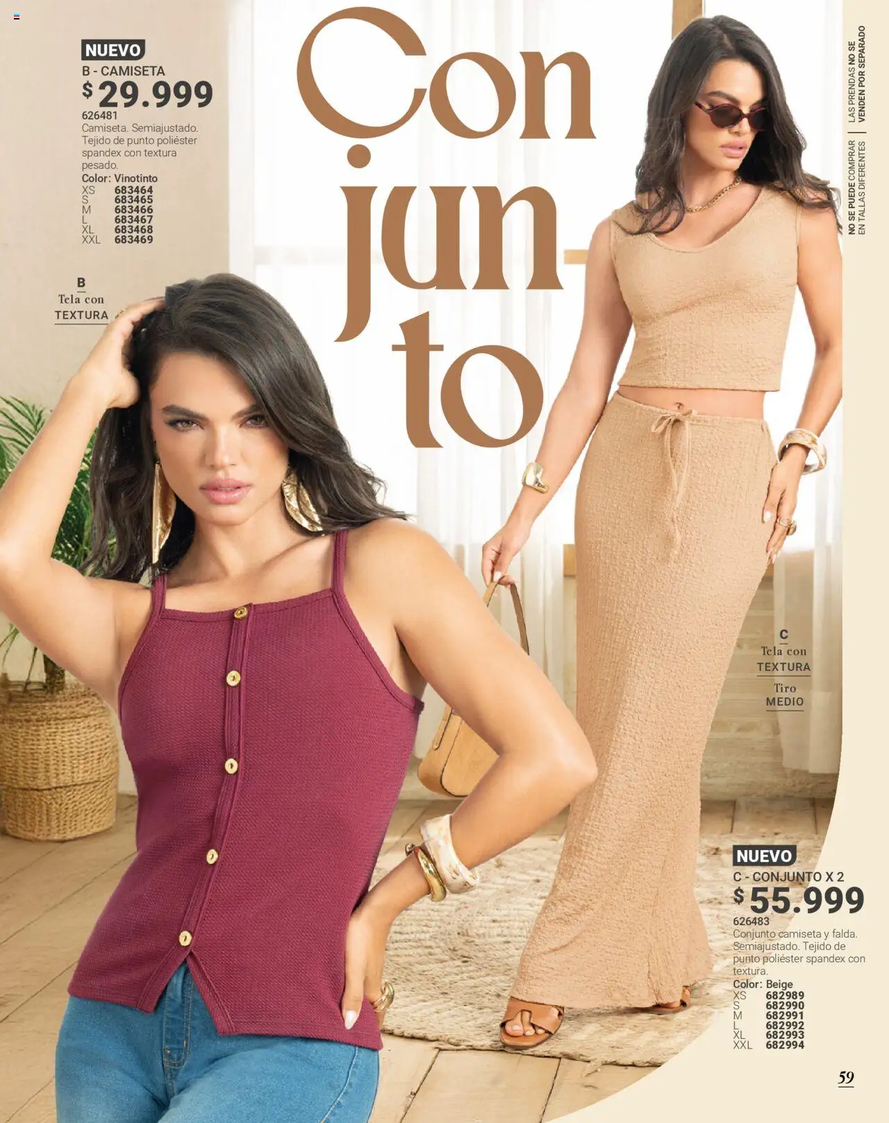 Carmel revista - valida desde el 08.09.2025 | Página: 59 | Productos: Camiseta, Conjunto