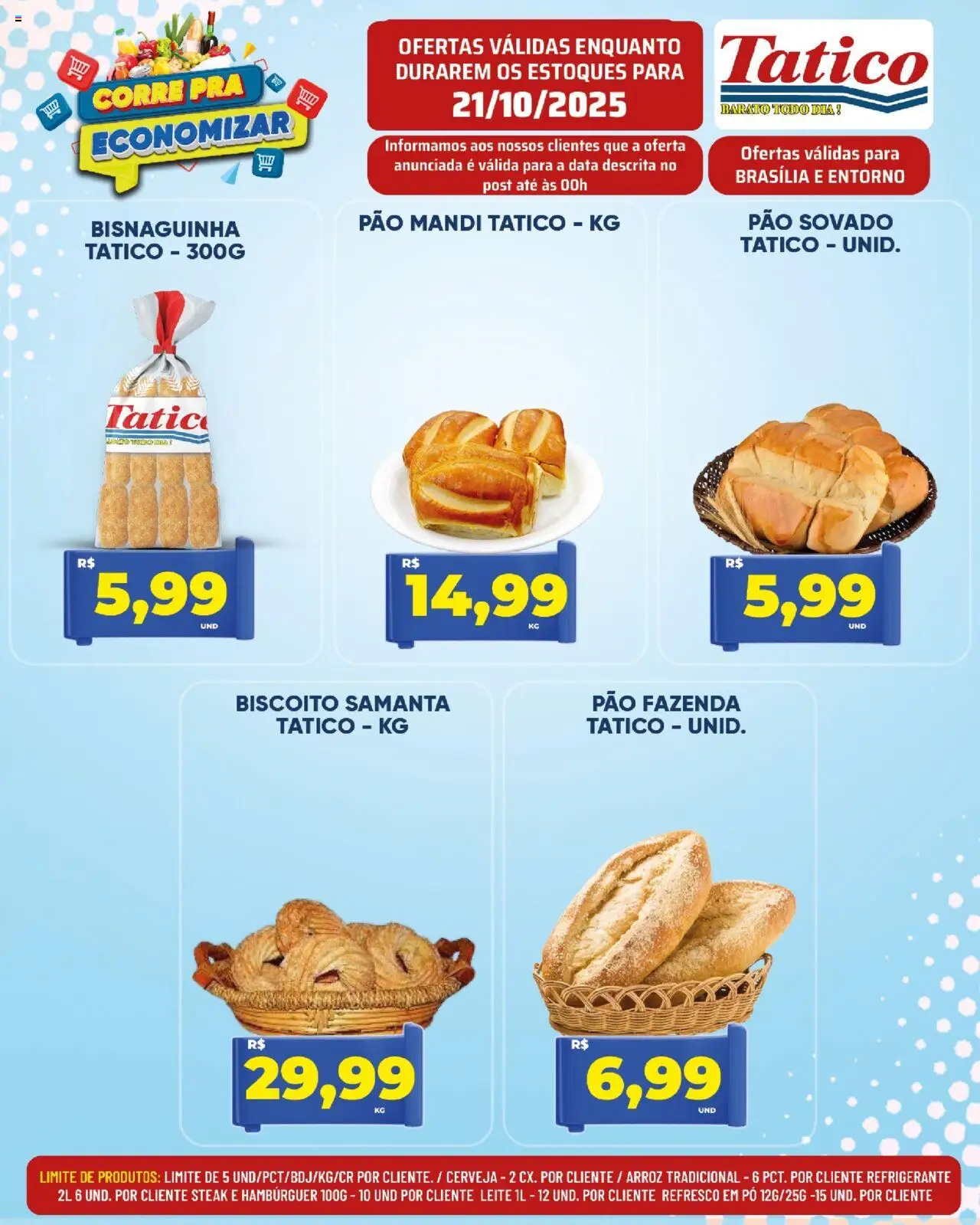 Tatico Folheto - válido de 21.10.2025 | Página: 11 | Produtos: Pó, Refresco, Pão, Refrigerante