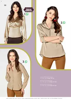 Vista previa de SC Pakar Catálogo Ropa y Accesorios, nuevo folleto de la tienda, válido en México a partir del 24.07.2025 | Página: 50 | Productos: Blusa