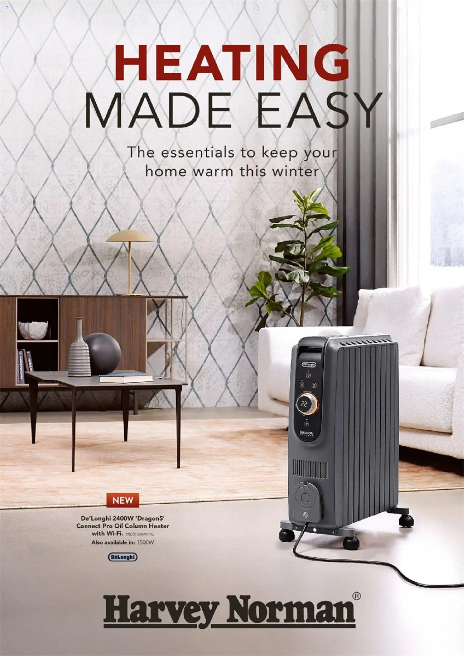 Harvey Norman catalogue - valid from 21.04.2026 | Page: 1 | Products: Heater, Oil