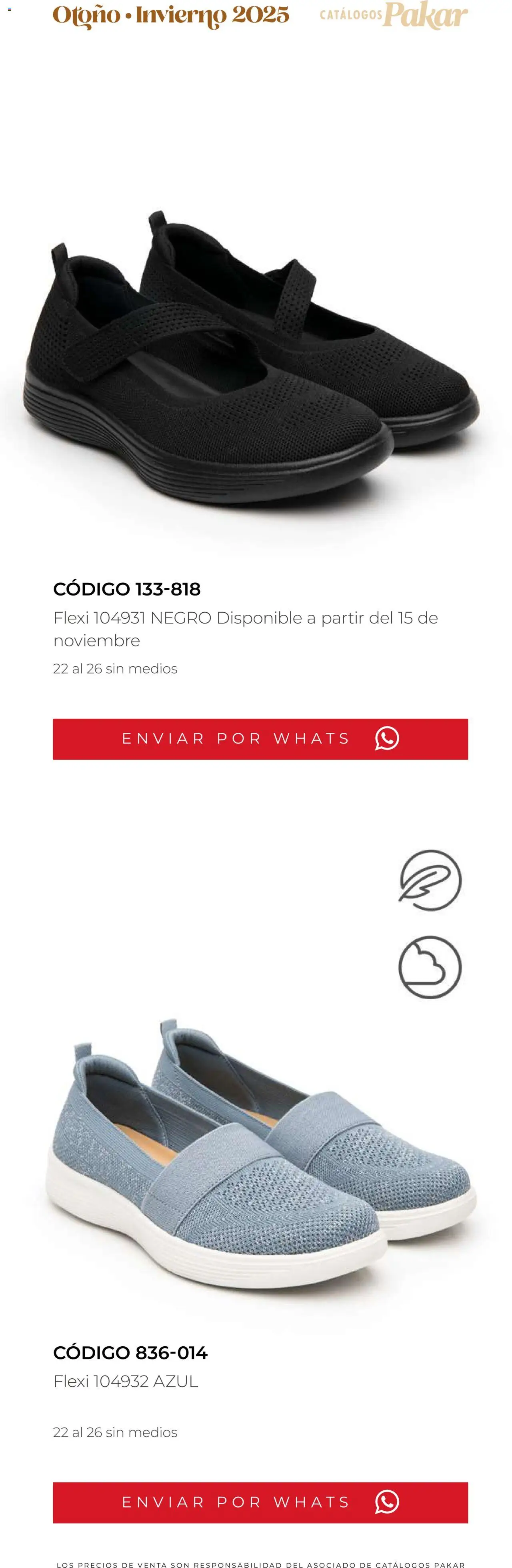 Nuevas ofertas de SC Pakar válidas en toda la República Mexicana desde el 10.10.2025. ¡Encuentra las mejores ofertas en SC Pakar - Catálogo Flexi otoño / invierno! | Página: 147