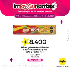 Éxito - Catálogo -  Vista previa de la revista de la tienda Éxito valido desde el 01.10.2025 | Página: 2