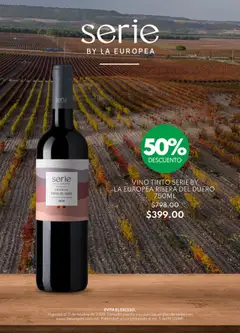 Vista previa de La Europea catálogo Serie by La Europea Ribera del Duero, nuevo folleto de la tienda, válido en México a partir del 18.10.2025