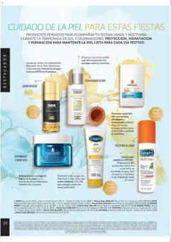 Vista previa Farmacity catálogo válido desde el 02.12.2025 | Página: 28 | Productos: Serum, Protector solar, Loción, Crema
