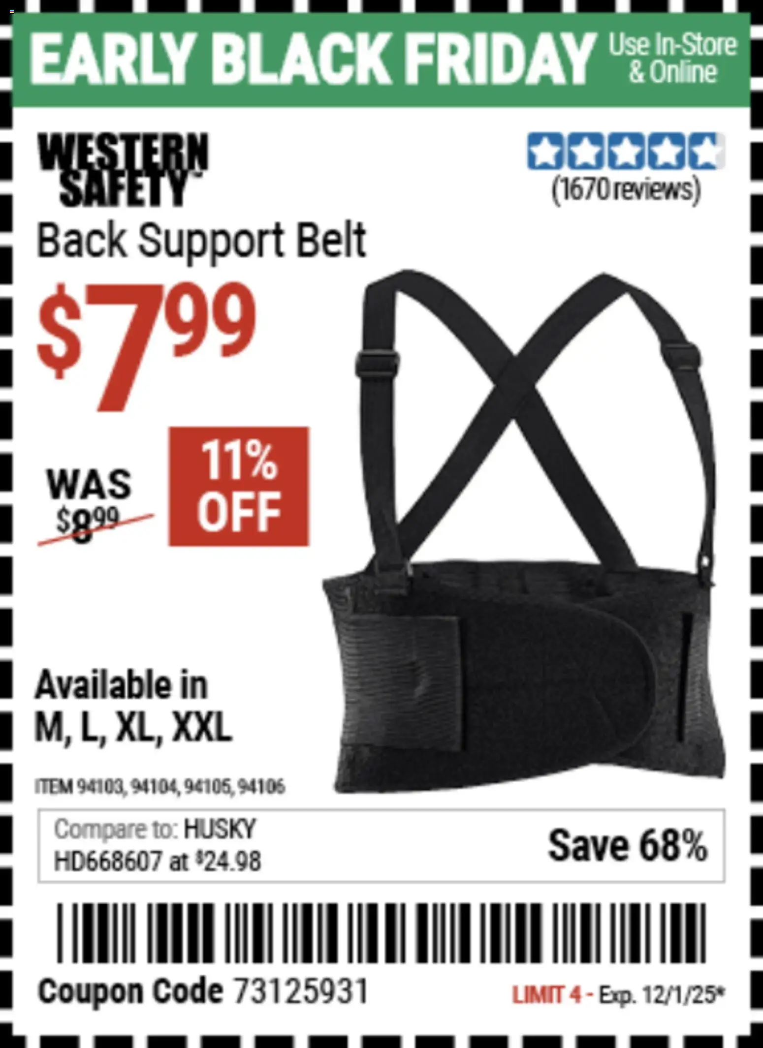 Harbor Freight Early Black Friday - valid from 10.11.2025 | Page: 8