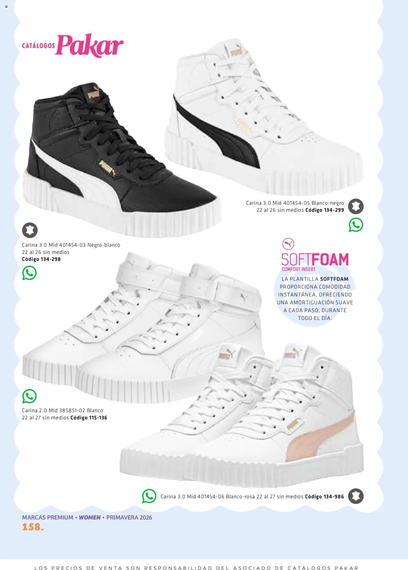 Nuevas ofertas de SC Pakar válidas en toda la República Mexicana desde el 27.02.2026. ¡Encuentra las mejores ofertas en SC Pakar catálogo Premium Women! | Página: 158