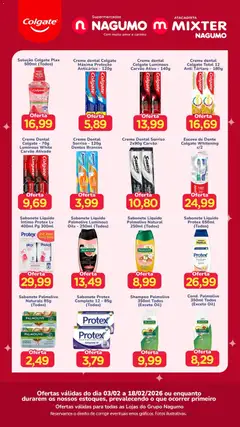 Nagumo - Ofertas Colgate - Pré-Visualização do folheto da loja Nagumo, válido de 03.02.2026
