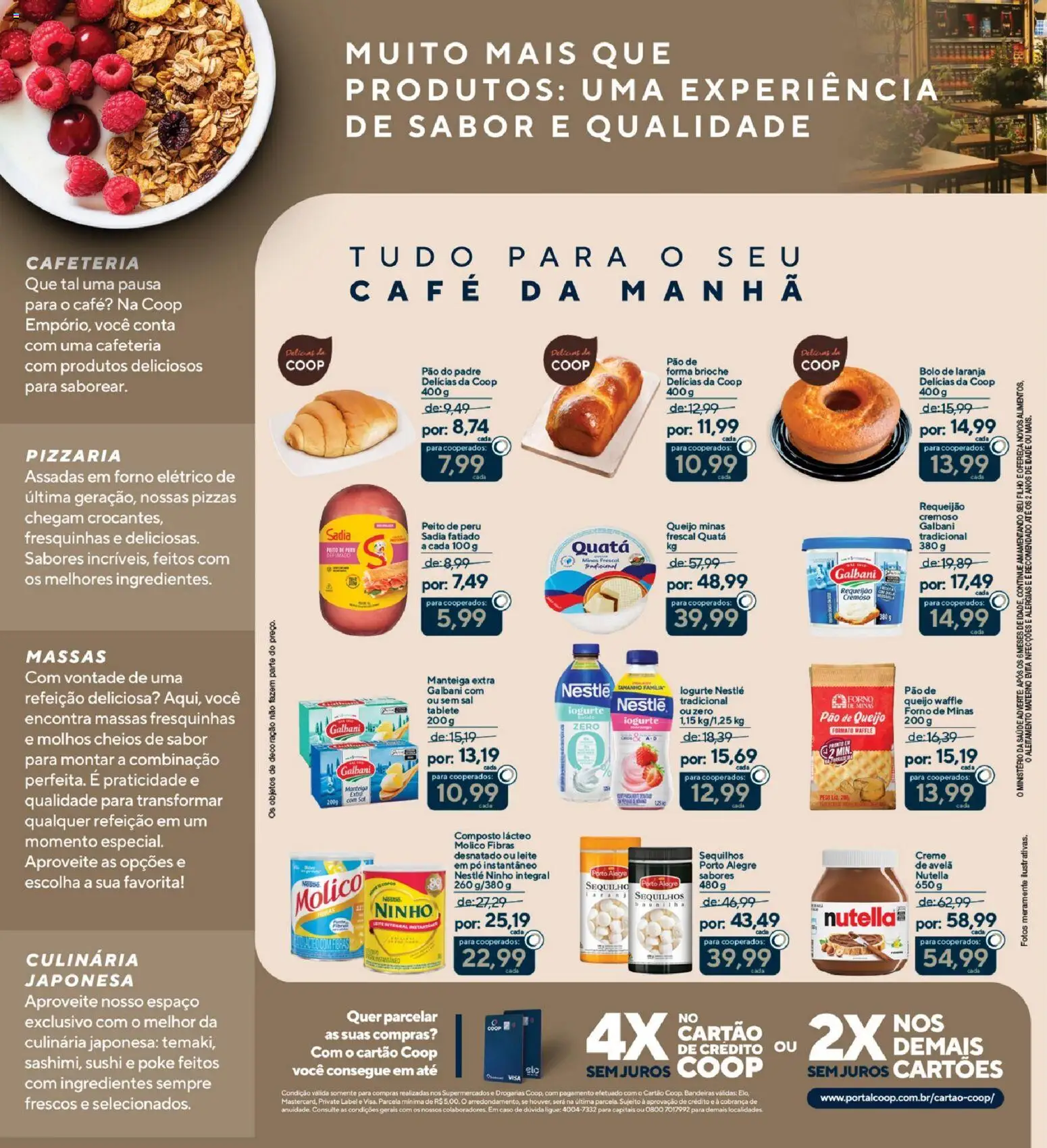 Coop Folheto - válido de 13.01.2026 | Página: 2 | Produtos: Pão, Peito de peru, Bolo, Requeijão