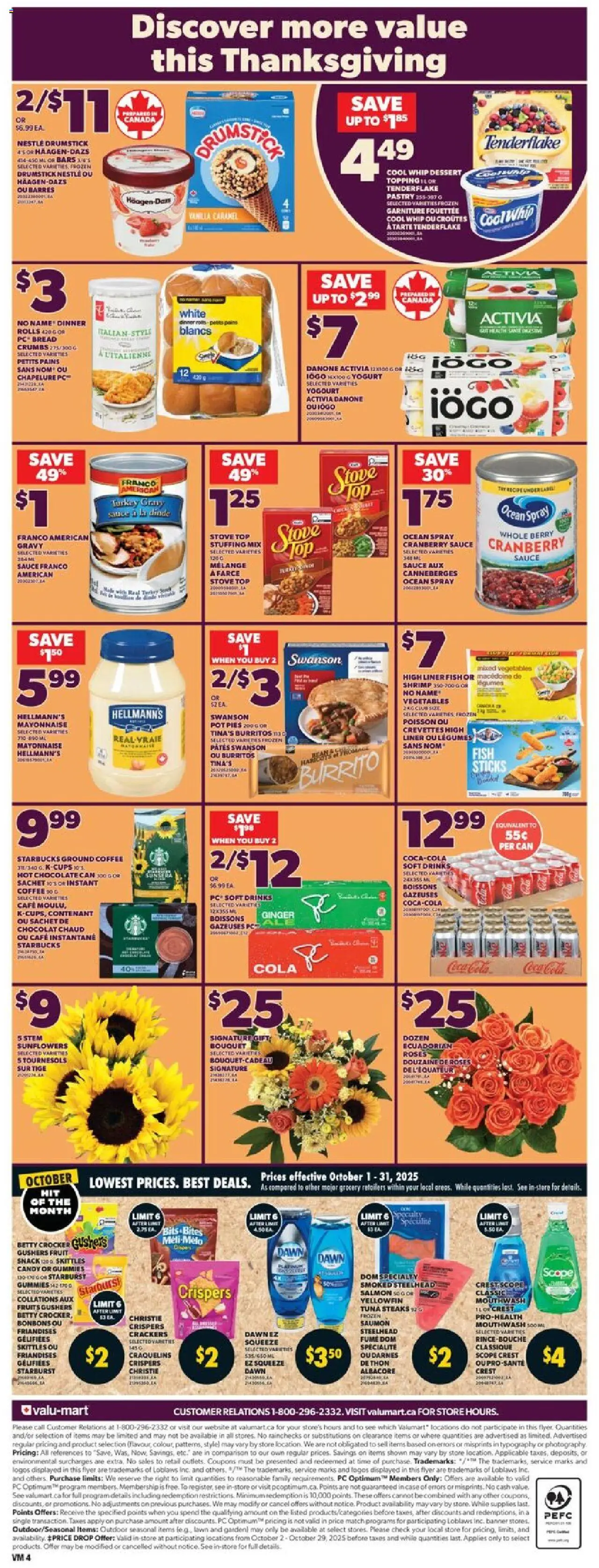 Valu Mart flyer valid from 02.10.2025 | Page: 4