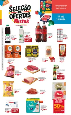 Bistek Supermercados ofertas Seleção  - Pré-Visualização do folheto da loja Bistek Supermercados, válido de 17.04.2026