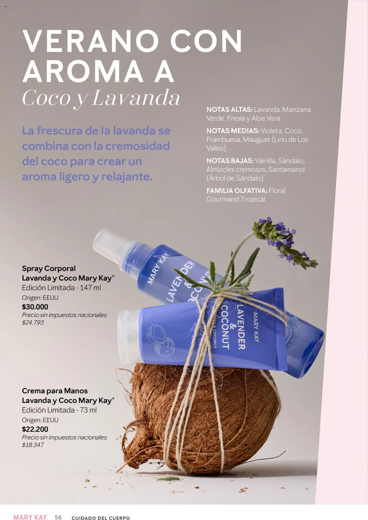 Mary Kay catálogo │ válido desde el 01.03.2026 | Página: 56 | Productos: Manzana, Medias, Crema