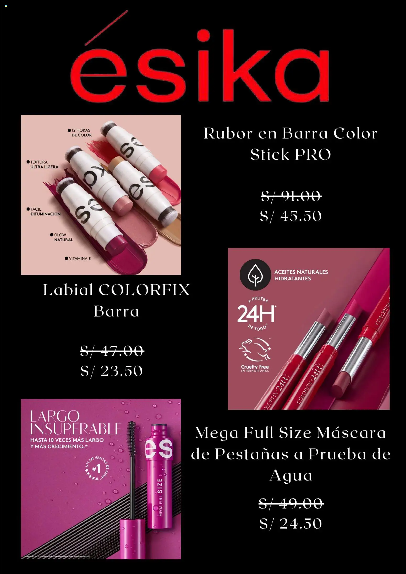 Catálogo Ésika válido desde 24.11.2025 | Página: 2 | Productos: Máscara, Rubor