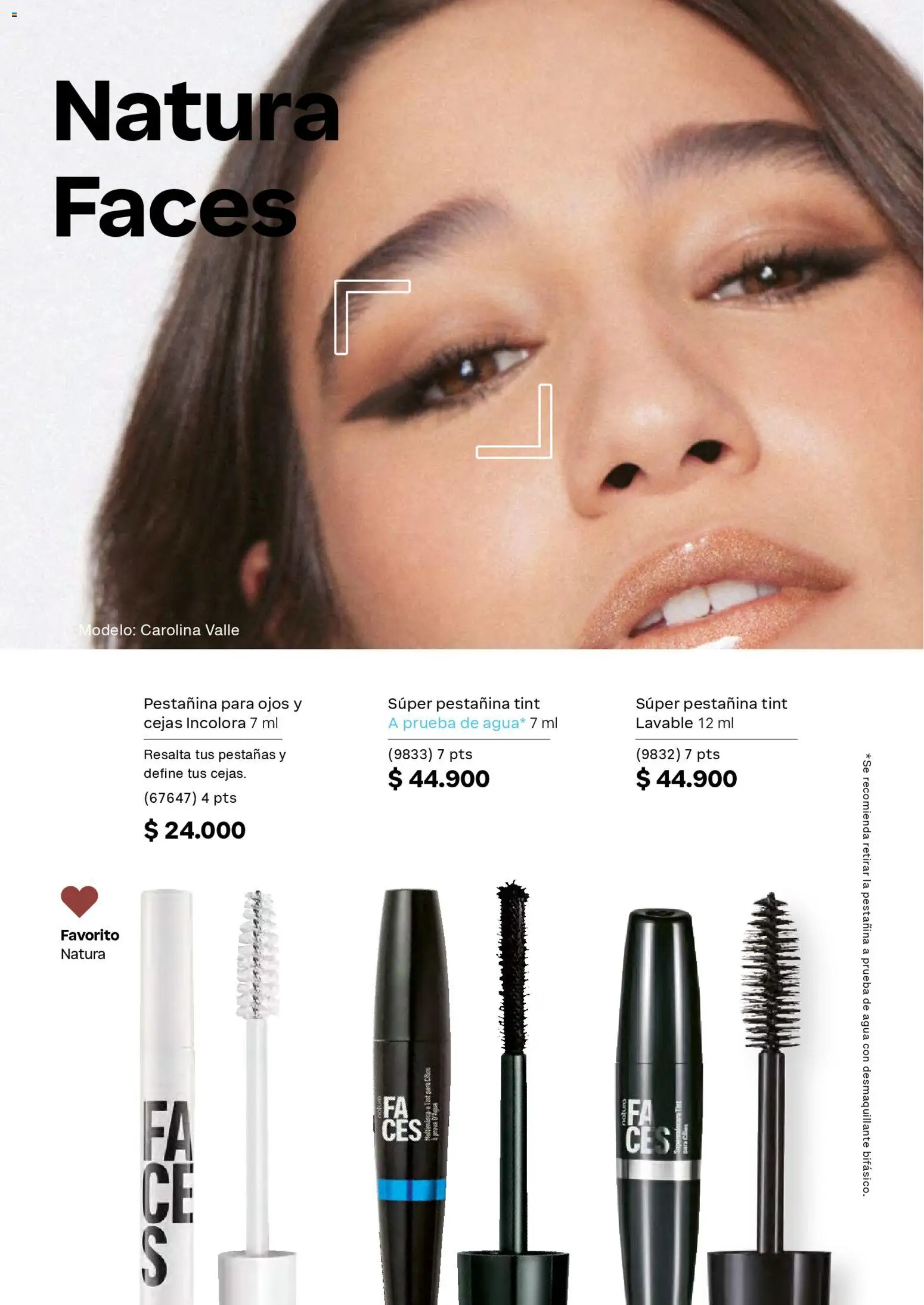 Natura revista - valida desde el 01.03.2026 | Página: 95 | Productos: Agua, Desmaquillante