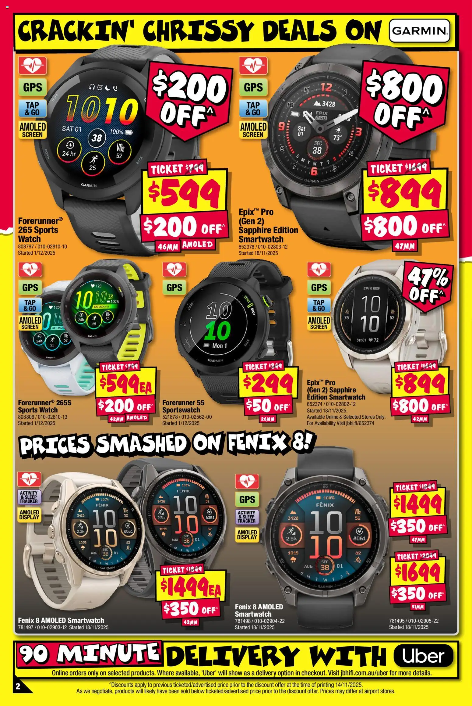 JB Hi-Fi catalogue - valid from 04.12.2025 | Page: 2 | Products: Watch, Screen, Smartwatch