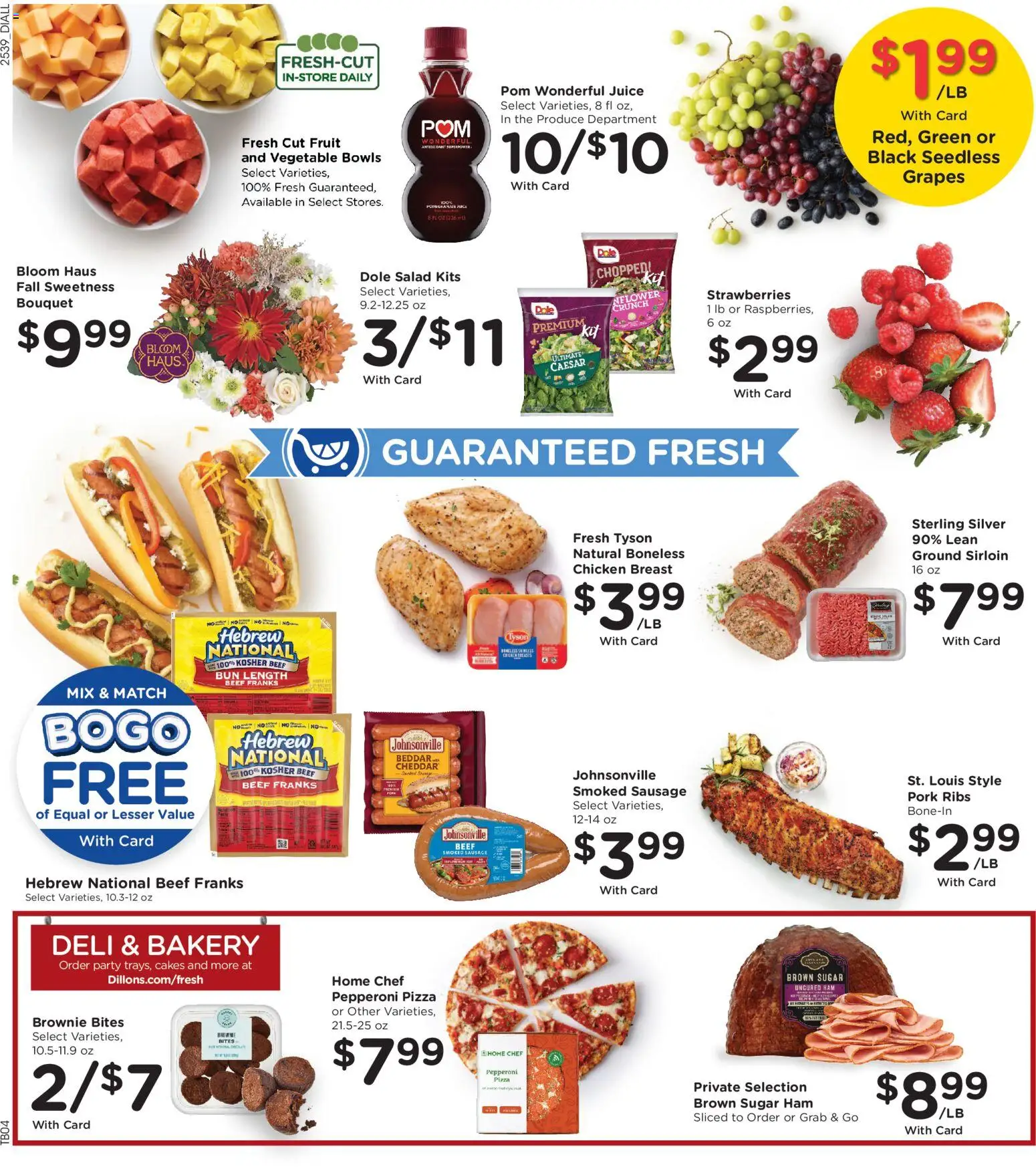 Dillons Weekly Ad - KS - valid from 29.10.2025 | Page: 13 | Products: Pizza, Beef, Salad, Sugar