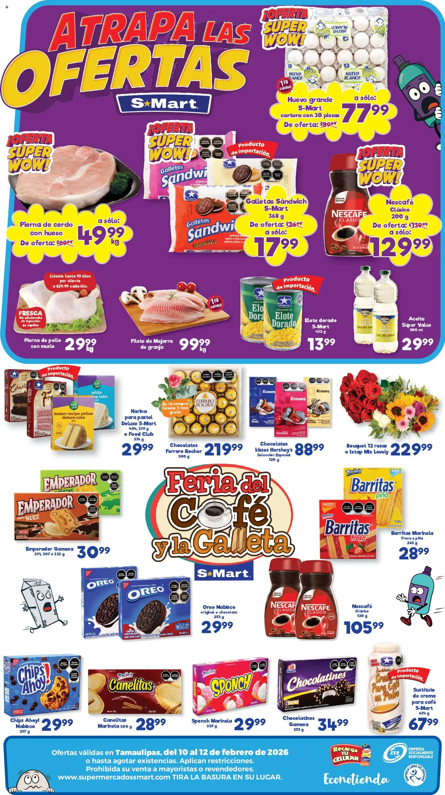 Nuevas ofertas de S-Mart válidas en toda la República Mexicana desde el 10.02.2026. ¡Encuentra las mejores ofertas en S-Mart folleto Matamoros! | Página: 2