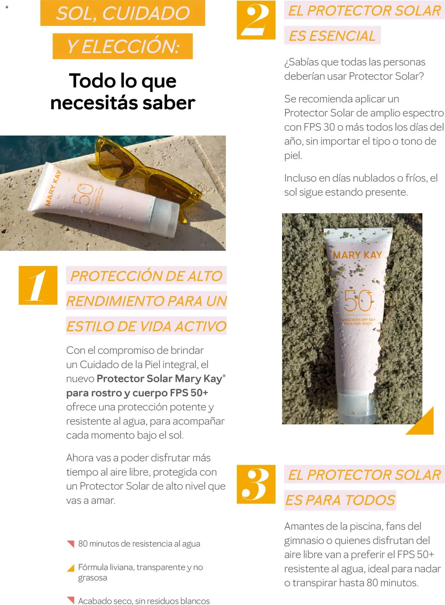 Mary Kay - Cuidá tu Piel, disfrutá del sol │ válido desde el 02.01.2026 | Página: 10 | Productos: Body, Protector solar, Agua