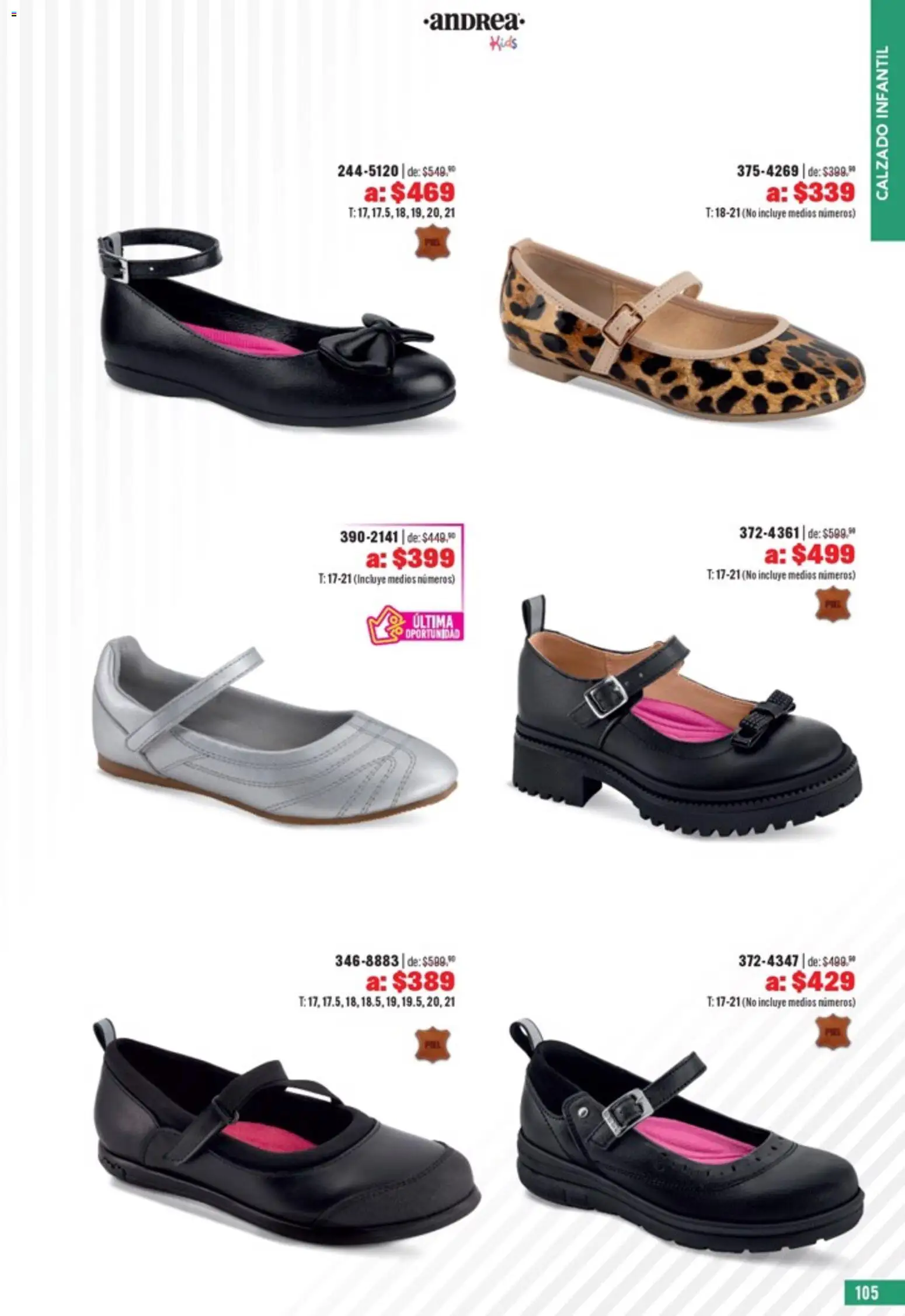 Nuevas ofertas de Andrea válidas en toda la República Mexicana desde el 05.04.2026. ¡Encuentra las mejores ofertas en Andrea catálogo Outlet! | Página: 105