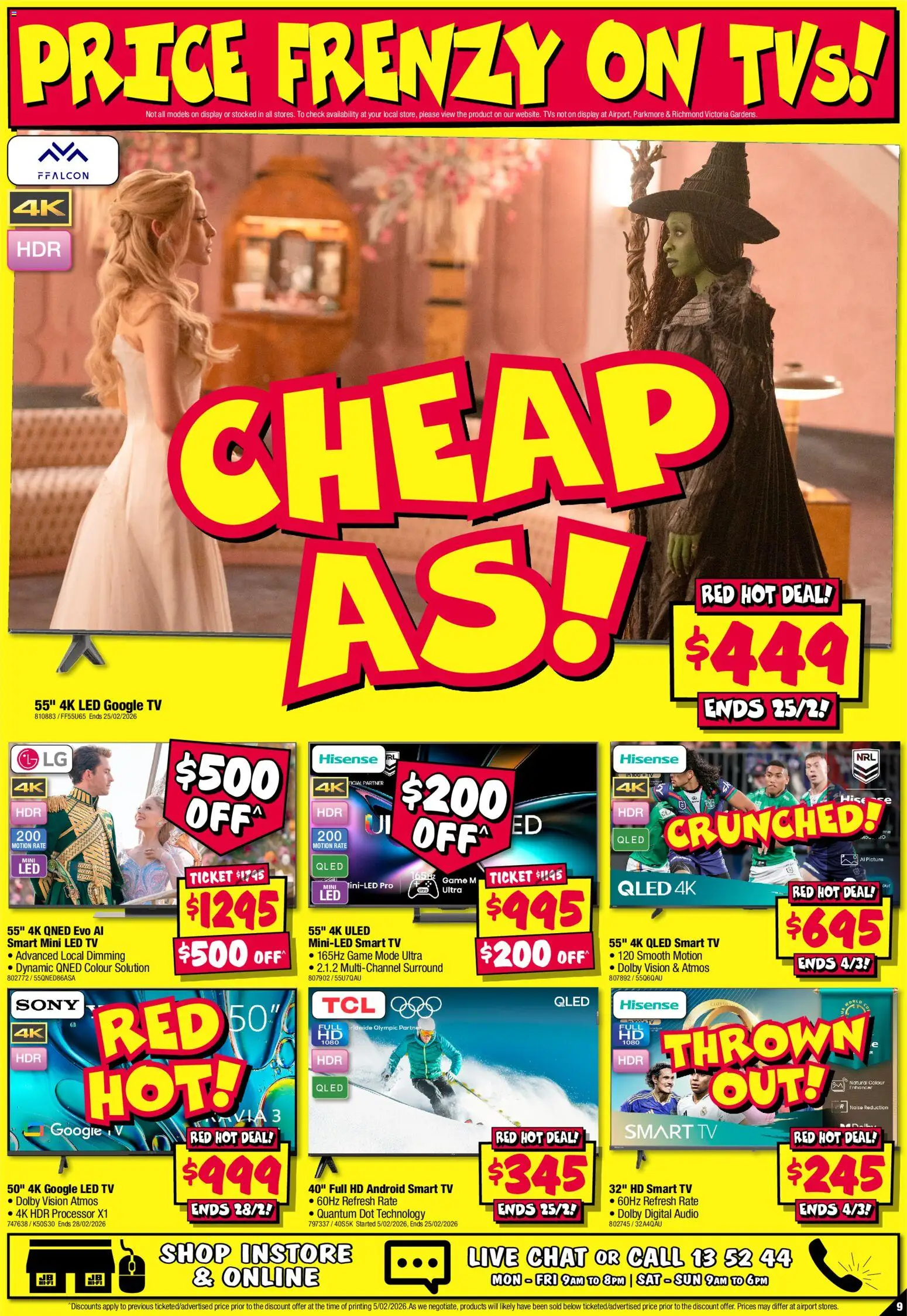 JB Hi-Fi catalogue - valid from 19.02.2026 | Page: 9 | Products: Picture, Digital, Game, Smart tv