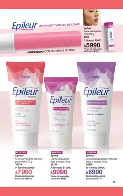 Vista previa Gigot - CAMPAÑA 06 válido desde el 15.03.2026 | Página: 93 | Productos: Crema depilatoria, Uva, Crema