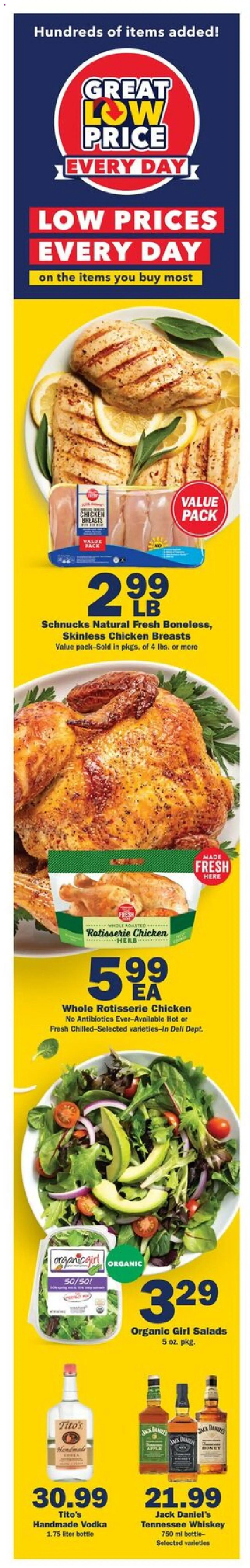 Schnucks Weekly Print Ad - IL - valid from 30.07.2025 | Page: 6 | Products: Vodka, Whiskey