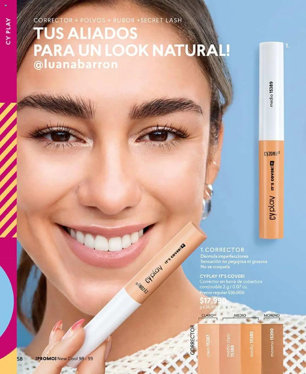 CyZone revista - valida desde el 05.05.2025 | Página: 58 | Productos: Corrector