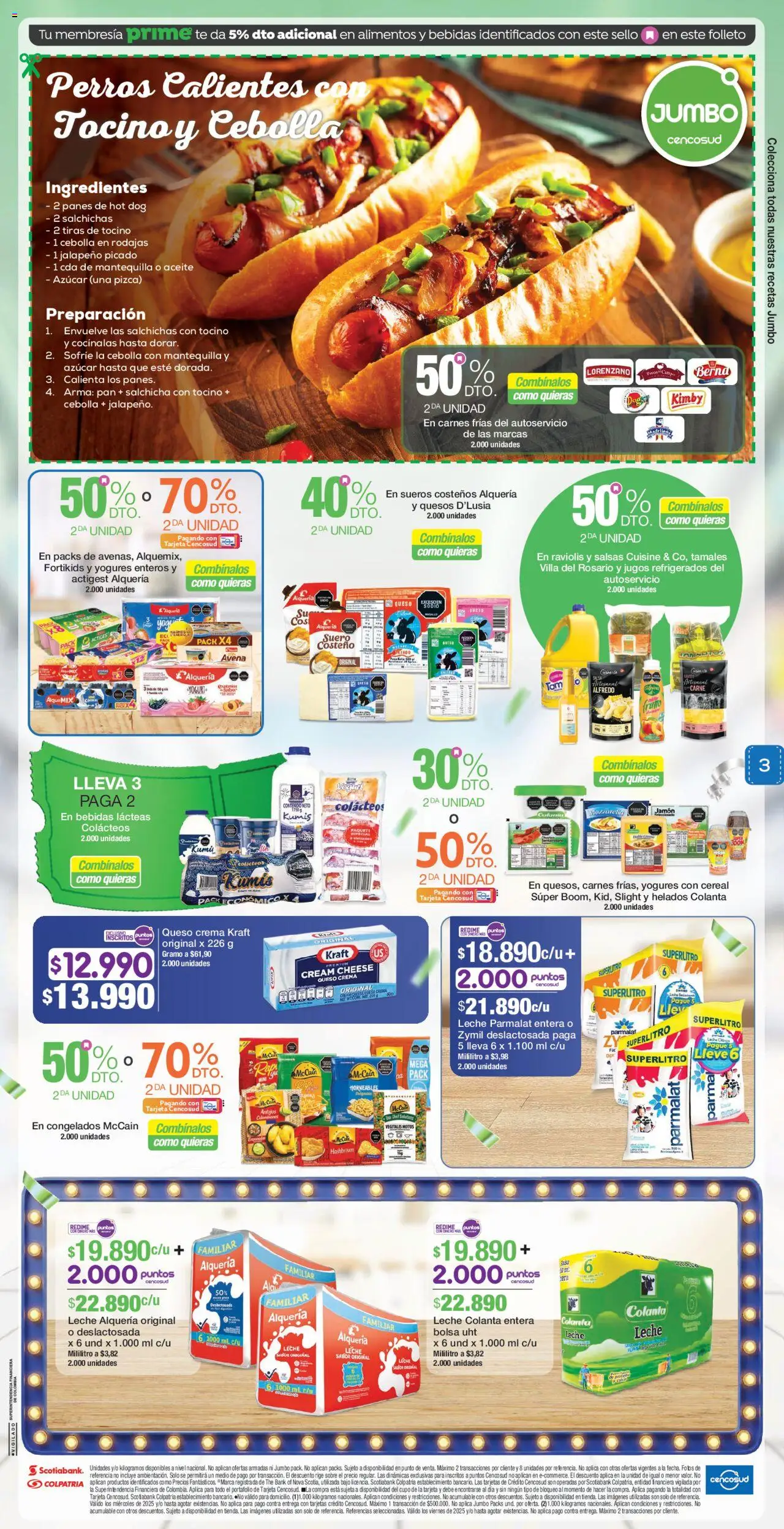 Jumbo revista - valida desde el 10.10.2025 | Página: 3 | Productos: Té, Sobre, Horno de pan, Jamón