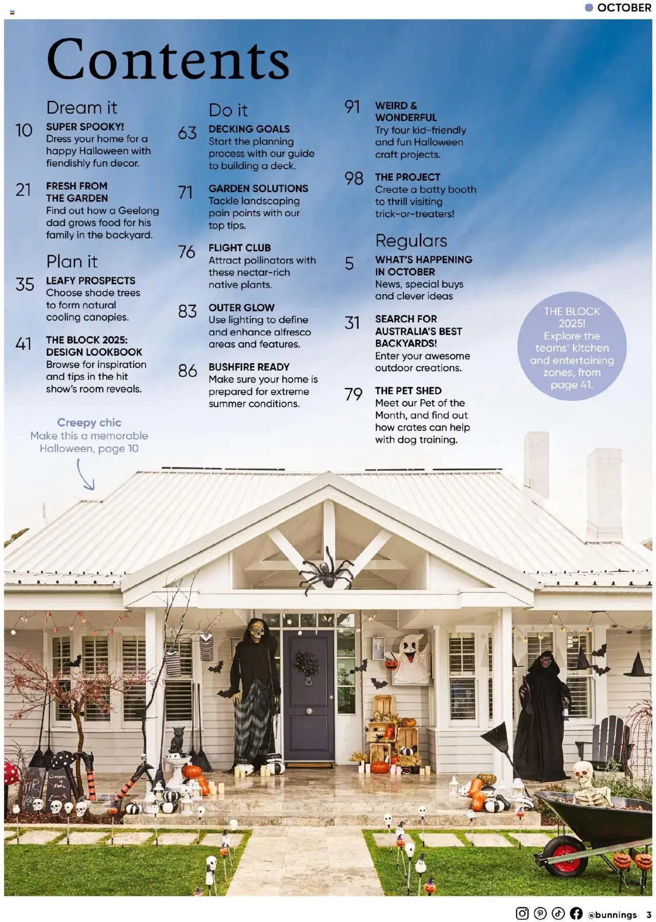 Bunnings Warehouse catalogue - valid from 01.10.2025 | Page: 3 | Products: Dress, Decking, Shed, Crates