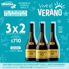Vista previa de Bodegas Alianza - Catálogo Vive El Verano, nuevo folleto de la tienda, válido en México a partir del 28.07.2025