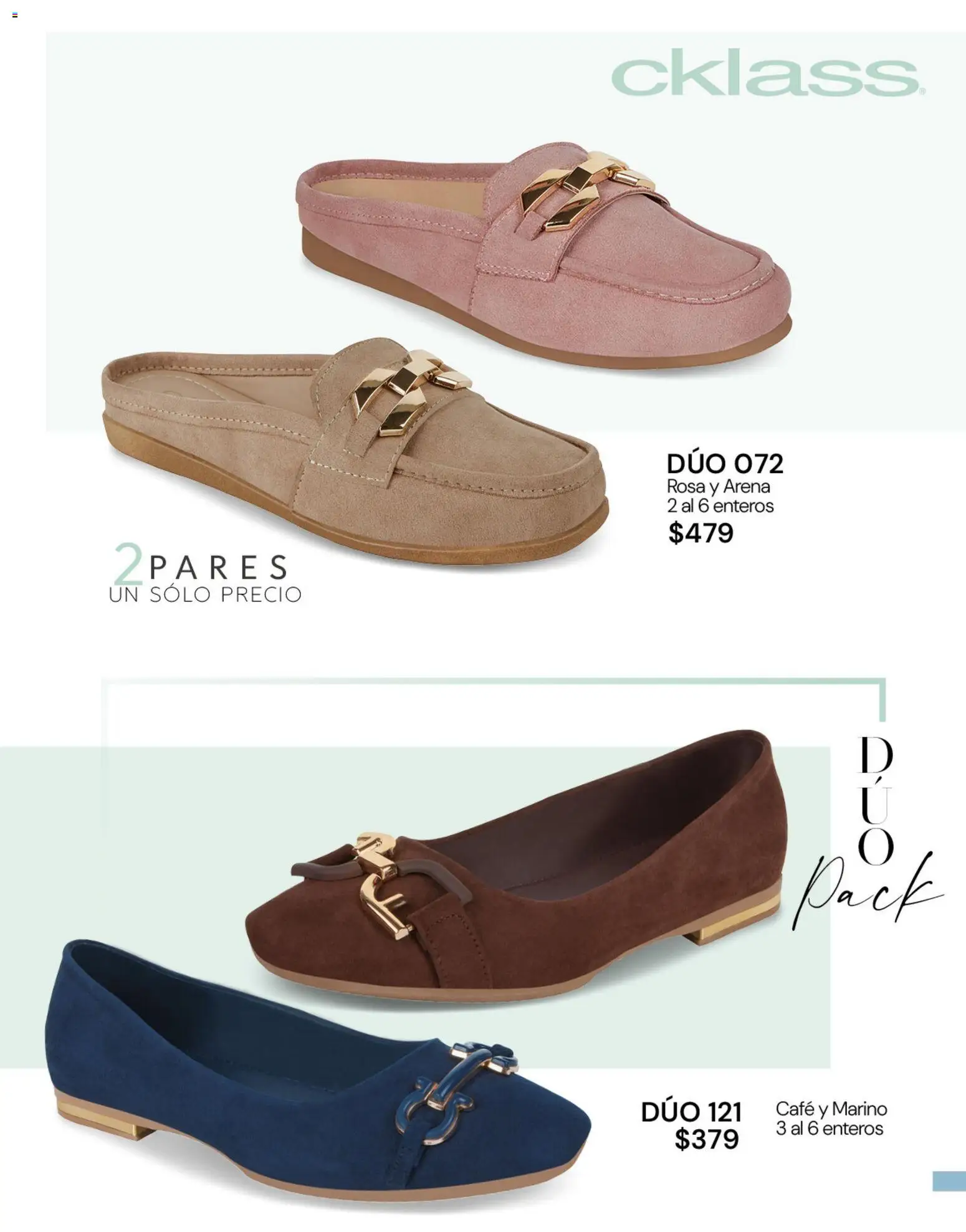 Nuevas ofertas de Cklass válidas en toda la República Mexicana desde el 05.03.2026. ¡Encuentra las mejores ofertas en Cklass catálogo Complemento Verano Calzado! | Página: 54 | Productos: Café
