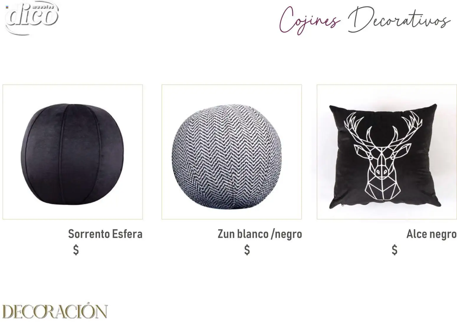 Nuevas ofertas de Muebles Dico válidas en toda la República Mexicana desde el 09.12.2025. ¡Encuentra las mejores ofertas en Muebles Dico catálogo Decoración! | Página: 53