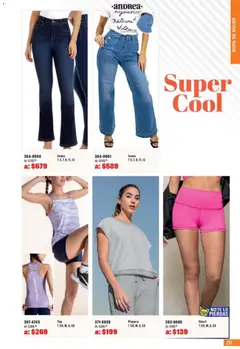 Vista previa de Andrea catálogo Outlet, nuevo folleto de la tienda, válido en México a partir del 05.04.2026 | Página: 211 | Productos: Ropa, Playera, Short