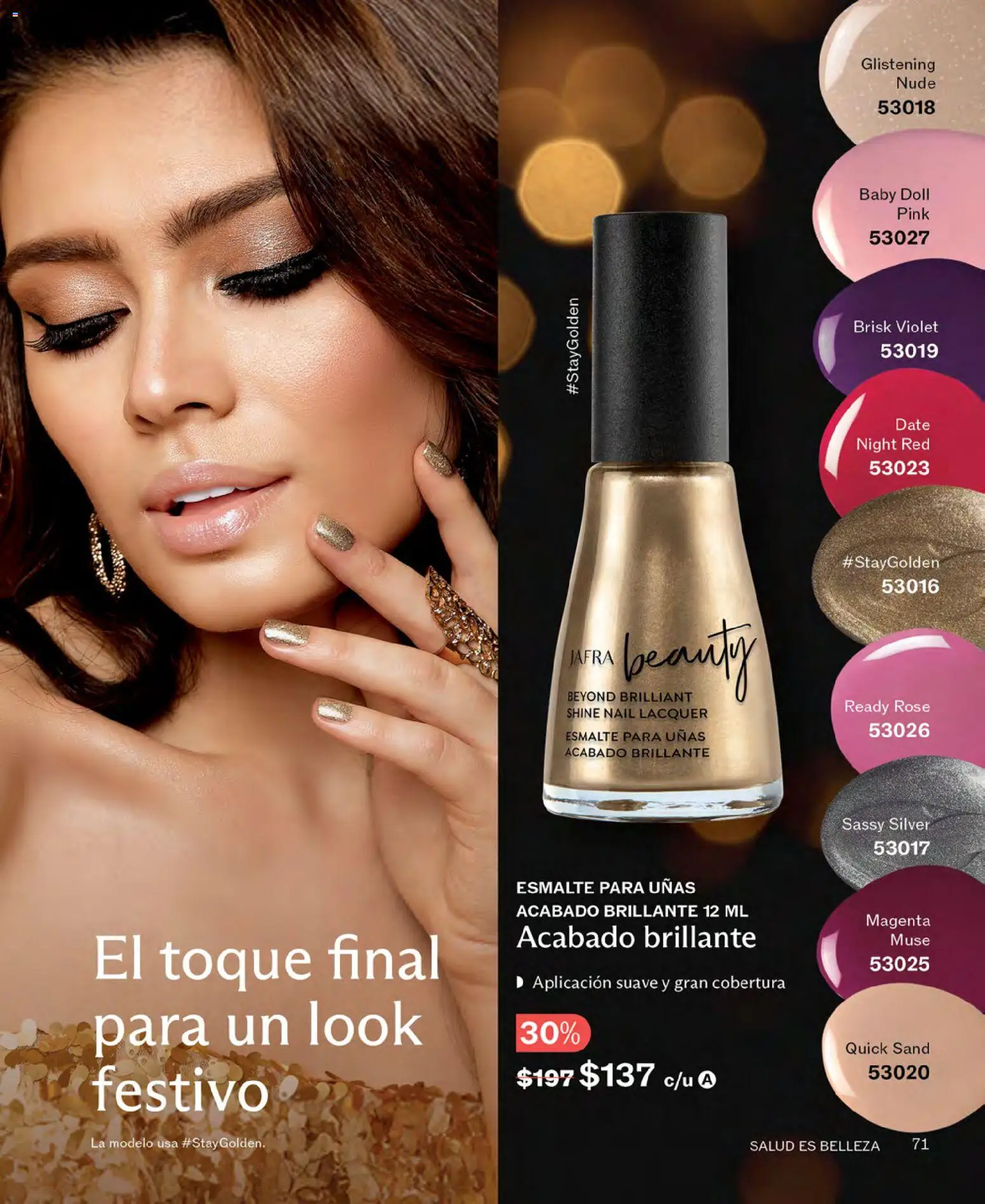 Nuevas ofertas de JAFRA válidas en toda la República Mexicana desde el 01.11.2025. ¡Encuentra las mejores ofertas en JAFRA catálogo! | Página: 71