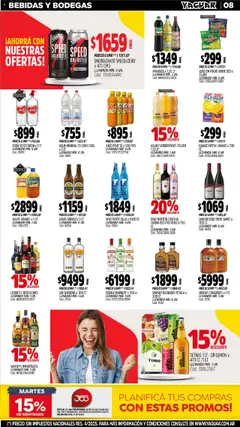 Yaguar - Santa Fe │ válido desde el 14.07.2025 | Página: 8 | Productos: Vodka, Soda, Pomelo, Naranjas