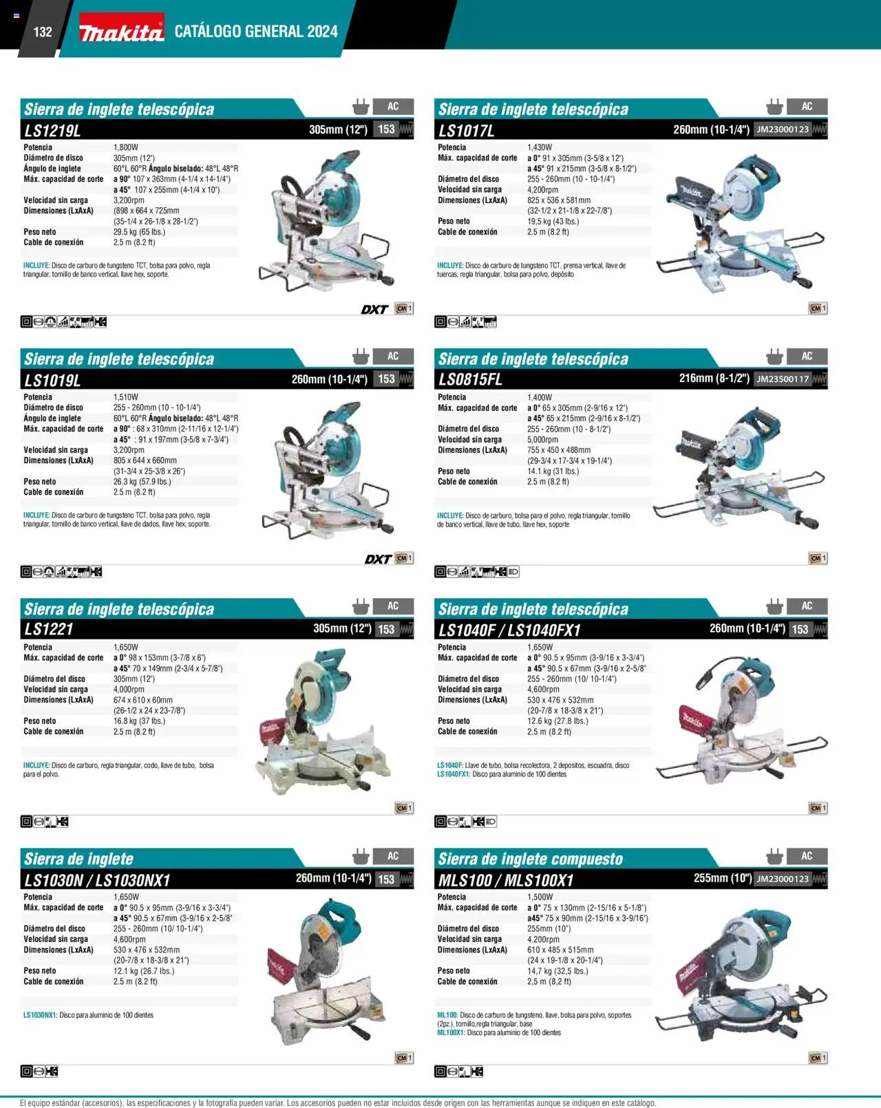Nuevas ofertas de Makita válidas en toda la República Mexicana desde el 17.04.2024. ¡Encuentra las mejores ofertas en Makita catálogo ! | Página: 132 | Productos: Bolsa, Cable, Sierra, Banco