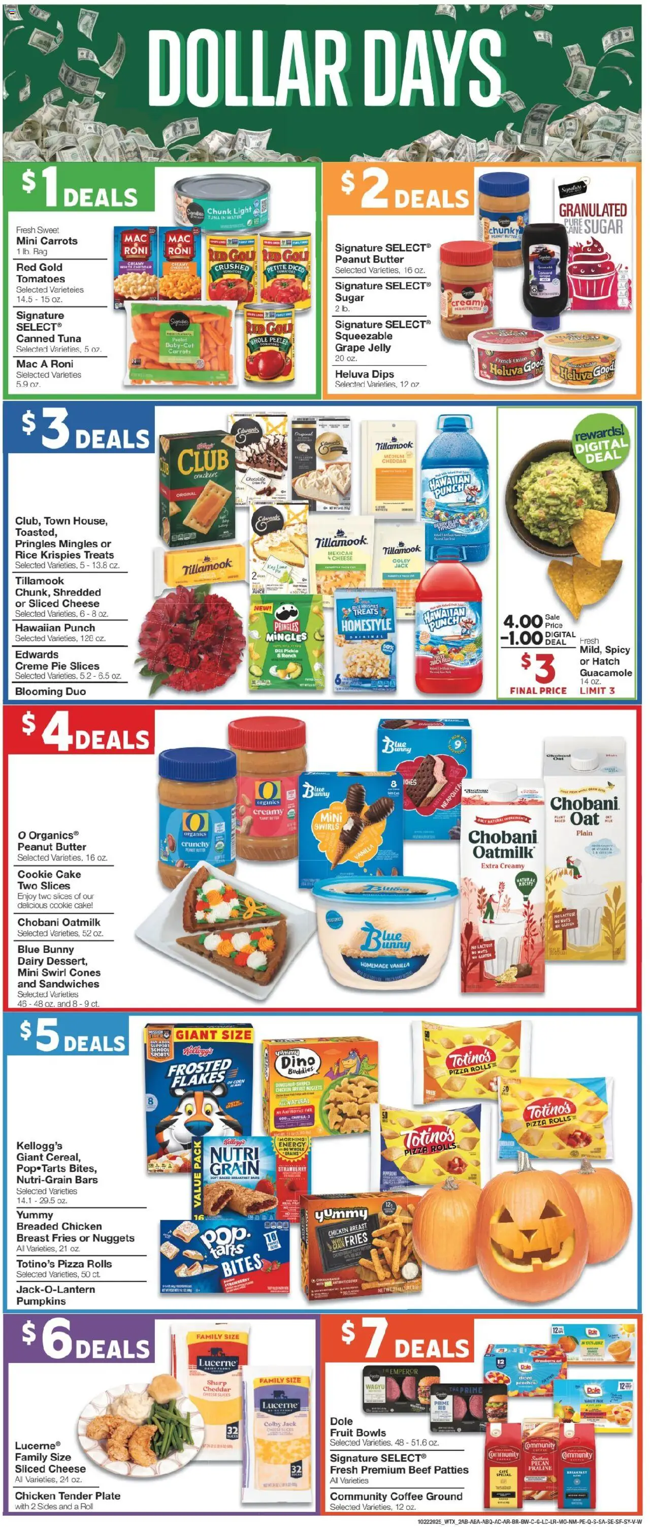 United Supermarkets Weekly Ad - valid from 21.10.2025 | Page: 2 | Products: Corn, Chocolate, Flakes, Dill